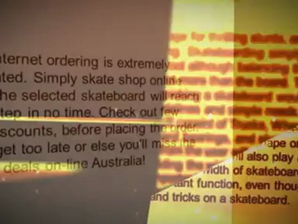 Skate Shop Online Australia For Best Skateboards