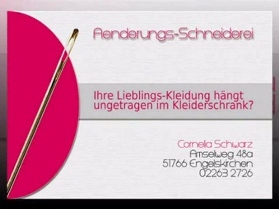 Conny's nähparadies in 51766 engelskirchen-loope