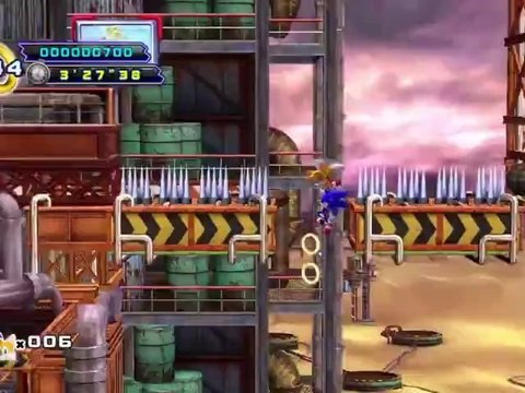 Sonic The Hedgehog 4: Episode II - Desert Zone et Metal Sonic