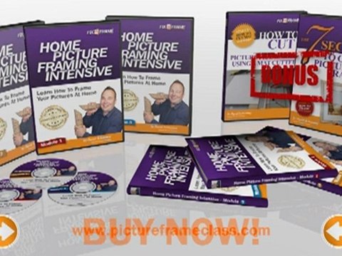 Learn How to Frame Pictures DIY Picture Framing Techniques