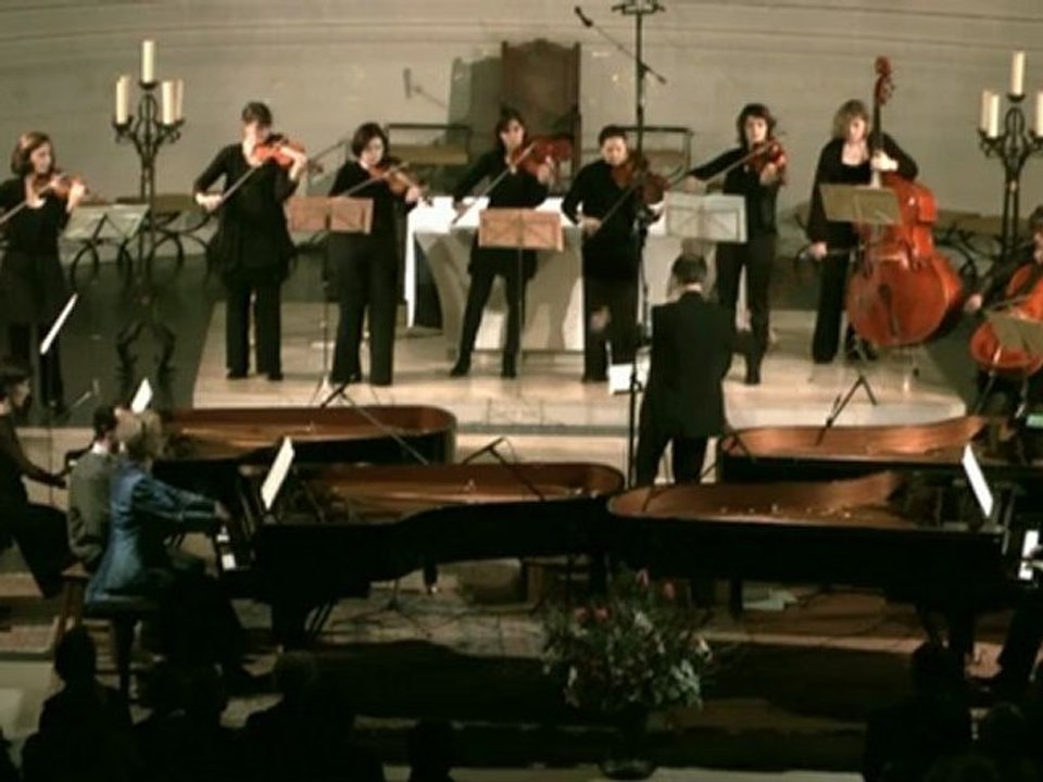 Bach : Concerto  pour 4 pianos BWV 1065