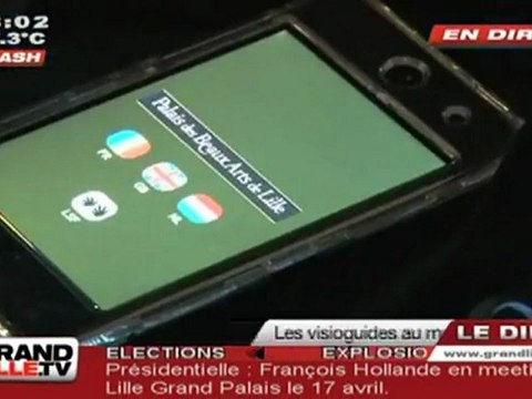 Le Palais des Beaux Arts se met au visioguide (Lille)