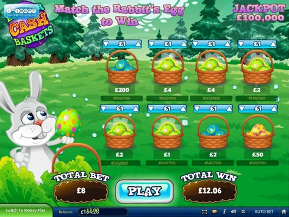 Easter Cash Basket