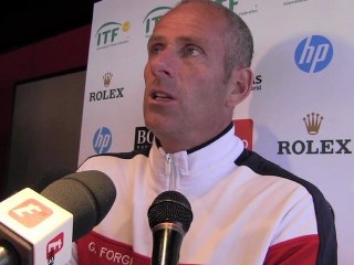 Coupe Davis : Forget et Courier satisfaits