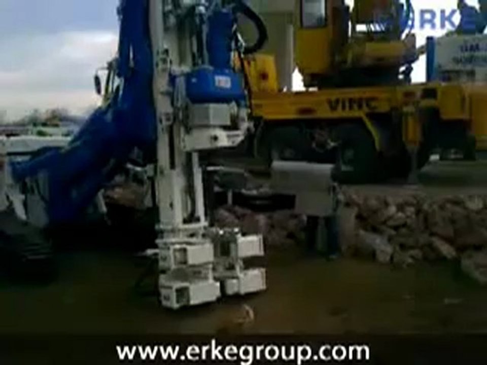 ERKE Dış Ticaret ltd., Soilmec SM-14 Jet Grouting Set - Start Up - Seza İnşaat