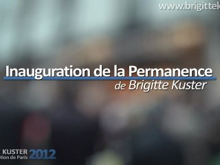 Inauguration de la permanence de Brigitte Kuster