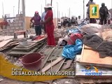 Tacna Gobierno Regional desaloja invasores de terreno donde se construira hospital