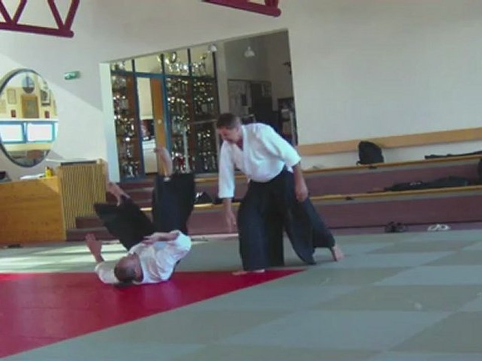 Ai-hanmi Katate-dori Shiho-nage Ura
