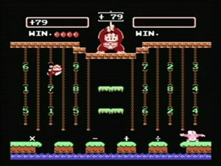 CGRundertow DONKEY KONG JR. MATH for NES Video Game Review