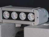 Magnalight LEDPB10W-40E LED Boat Light - 4, 10-Watt LEDs - 450L X 75'W Spot Beam - 3440 Lumens