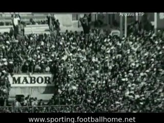 Reportagem sobre o antes e durante o jogo Sporting - 3 Benfica - 5 de 1973/1974