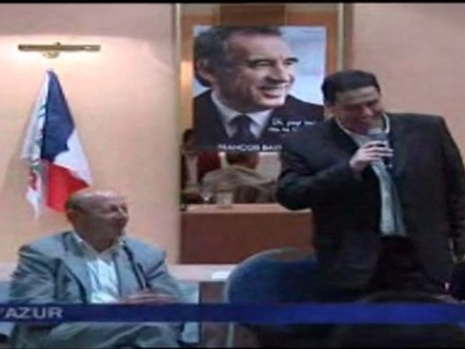 Lancement du comité de soutien pour François Bayrou dans les Alpes Maritimes