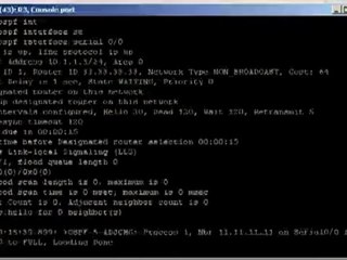 Configuring OSPF network types - with DR