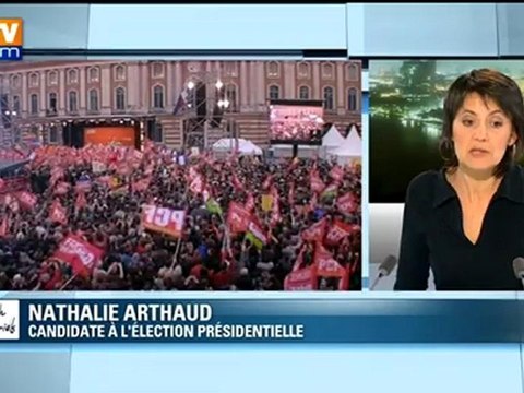 L'invitée de Ruth Elkrief: Nathalie Arthaud