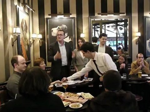 Jeunes Actifs UMP PARIS Afterwork spécial Présidentielles 2012 de soutien à Nicolas Sarkozy