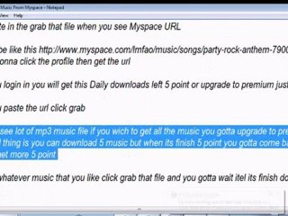 How To Download Music From Myspace