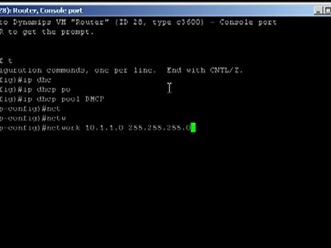 Configuring DHCP Server