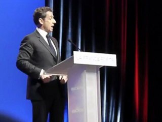 Meeting Nicolas Sarkozy à Caen - NS2012 (extrait)