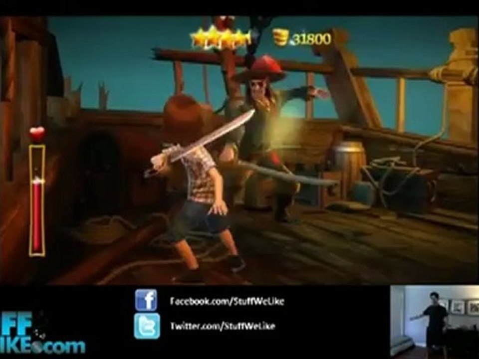 Kinect Disneyland Adventures Pirates of the Caribbean