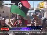 إحتفالات الثوار في سرت بعد مقتل معمر القذافي