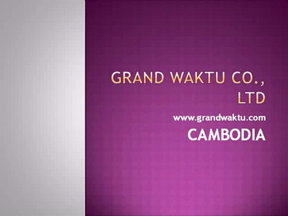 We Provide Project Manager, Management for New Investments in Cambodia