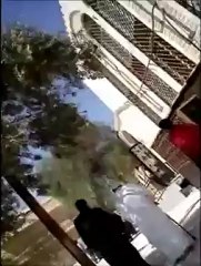 فري برس حماة المحتلة محاصرة جامع  الفلاح بالمدرعات1 6 4 2012 ج2