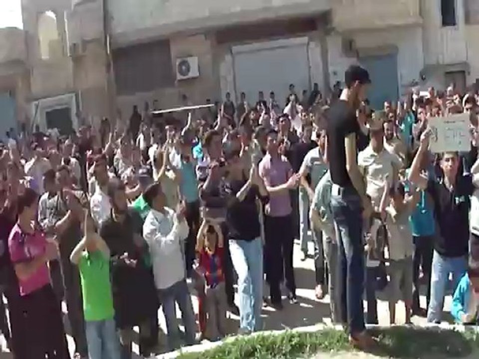 فري برس ريف حماه المحتل جمعة من جهز غازيا فقد غزا مظاهرة مورك 6 4 2012