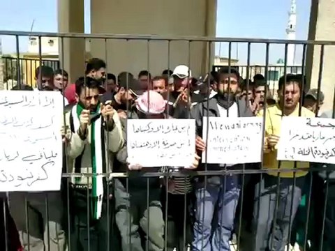 فري برس ريف حماه المحتل مظاهرة في كفرنبودة في جمعة من جهز غازياً فقد غزا 6 4 2012