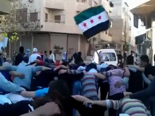 فري برس دمشق جوبر مظاهرة الجمعة تحية للمدن الثائرة 6 4 2012 ج3