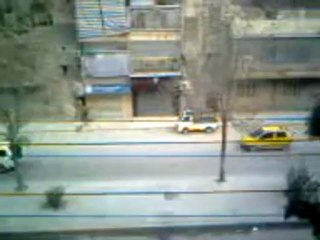 فري برس حلب السكري دخول قطعان الشبيحة إلى شارع الوكالات6 4 2012