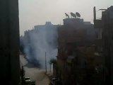 فري برس ريف دمشق دوما حي المساكن قصف على الاحياء السكنية 6 4 2012