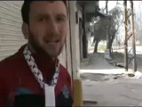 فري برس حمص جورة الشياح قصف حي على المنازل  5 4 2012