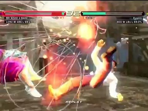 Tekken 6 Ranked Match Jin vs Ganryu