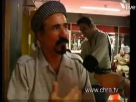 Şivan Perwer li ser Chra tvya li Holendayê. Diaxive û distre..