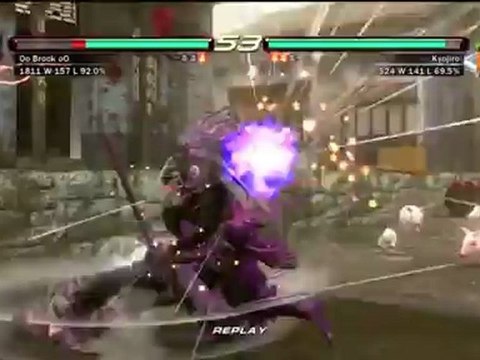 Tekken 6 Ranked Match Yoshimitsu vs Bryan