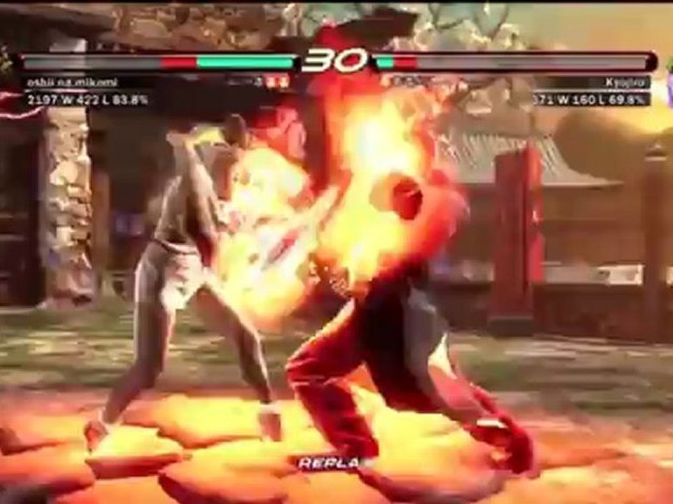 Tekken 6 Ranked Match Jin vs Nina