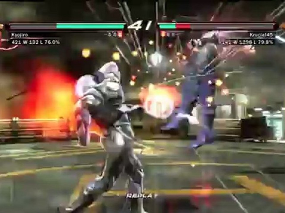 Tekken 6 Ranked Match Dragunov vs Steve