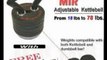 MiR Adjustable Kettlebell Dumbbell compatible