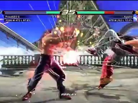 Tekken 6 Ranked Match Jin vs Miguel