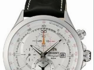 Orient CTD0T004W Chronograph minute Leather