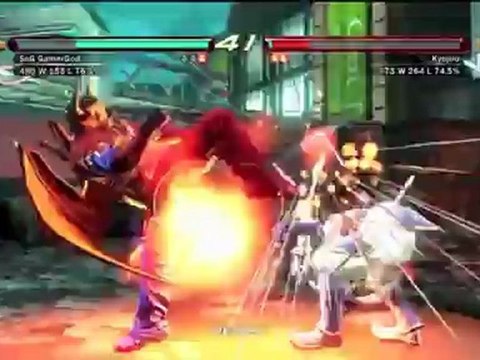 Tekken 6 Ranked Match Yoshimitsu vs Devil Jin