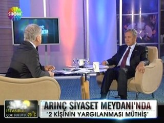 Arınç Siyaset meydanında - 06 nisan 2012