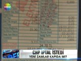 CHP zamların iptalini istedi - 06 nisan 2012