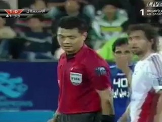 Insolite : le ballon frappe deux fois la spidercam !