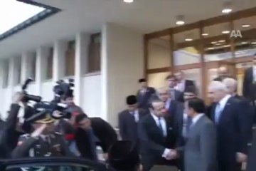 Kendi kullandığı uçakla geldi