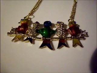 The birds of a feather necklace. #80