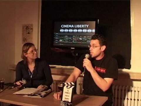 Simon The Pernolitz Maquinas Infernales Q&A at Razor Reel Film Fest