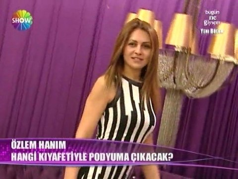 Bugün Ne Giysem - Özlem Yılmaz hazırlık aşaması