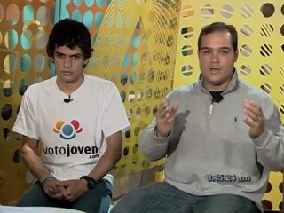 Jóvenes hablan de la importancia del voto a 6 meses del 7O