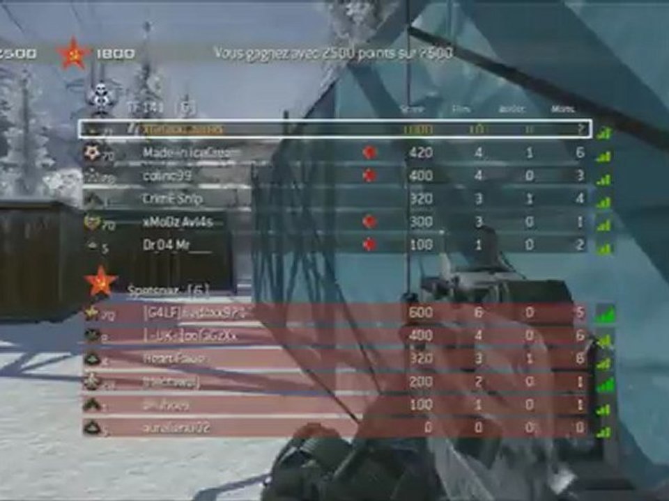 Premiere vidéo MW2 Derail